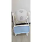 二手 新加坡ORIBEL COCOON 成長型高腳餐椅 （棉花糖藍）