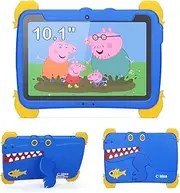 Kids Tablet 3-7 Year Old, 10.1 Inch Incell HD Screen, Android 13, 6000mAh Battery, Learning, Educational Tablet for Children Under 12, Blue