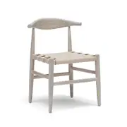Garners Laura Chair in White Leather