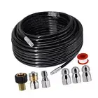 Pressure Washer Hose 30M Pressure Washer Drain Pipe for Garden Tools Garden