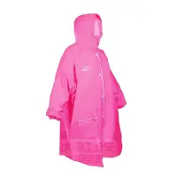 在飛比找蝦皮商城優惠-JAP YW-R306 兒童尼龍前開雨衣 粉 兒童雨衣 反光