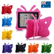Kids Butterfly Foam Stand Case Cover for iPad 6/7/8/9/10/11th Mini Air Pro 2025