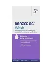 Benzac AC Moderate Strength 5% Acne Wash 200mL
