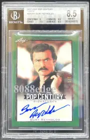 2017 POP CENTURY AUTO: BURT REYNOLDS 1/1 AUTOGRAPH BOOGIE NIGHTS/DELIVERANCE BGS
