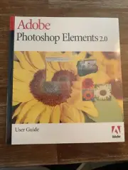 Photoshop Elements 2.0 Windows Macintosh Sealed Vintage User Guide NIP