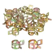 ID 11mm 12mm 7/16" 1/2" Fuel Line Hose Clip,Pipe Clamp,Spring Hose Clamp,20PCS