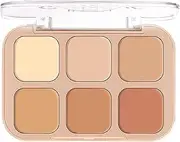Cream Concealer Palette | Facial Makeup Contouring Powder Palette | Silky Texture Cosmetic Tool for Shopping, Daily Use, Dating, Parties, Night Out