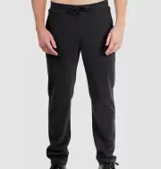 $78 Natori Men's Black Classic-Fit French Terry Lounge Jogger Pants Size Large