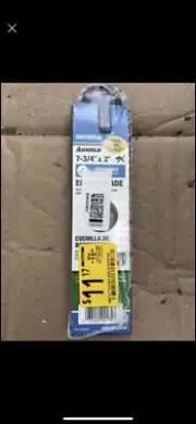 TWENTY(20) Arnold Universal 7-3/4" X 2" Edger Blades 1" Center Hole