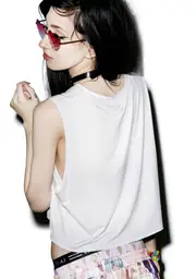 [MeYouVersusLife] Dank Cropped Muscle Tee