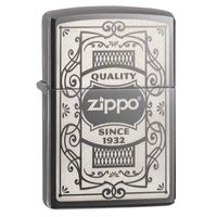 【瑞棋精品名刀】Zippo Quality Zippo Black Ice #29425