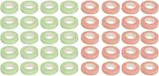 40pcs Eyelash Tape Self Adhesive Breathable Eyelash Extension Tape Pink Green for Beauty Salon