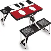 Disney Classics Mickey/Minnie Mouse Portable Folding Picnic Table with Seating for 4