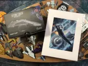 Eaglemoss Star Trek Discovery Book's Ship Model with Mag And Limited Art Print