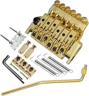 Qianly Double Tremolo Bridge Professional Strong Replacement Hard Tail Tailpiece