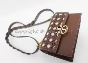 Tory Burch 90467 Miller Basketweave Small Shoulder Bag in Star Anise MSRP $ 658