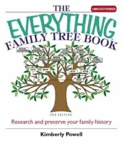 Everything Family Tree Book by Powell, Kimberly - Brand New, Free Shipping