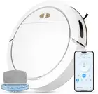 Guulan Robot Vacuum Cleaner and Mop, 3000Pa Robot Vacuum 110Mins Runtime, Remote
