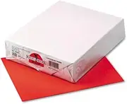 Kaleidoscope Multipurpose Colored Paper, 24lb, 8-1/2 x 11, Rojo Red, 500 Shts/Rm