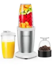 KOIOS Blender Juicer, 500ml, 400W, 6 Blades, Ice Crush, Portable, Easy Clean