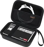 Canboc Carrying Case for Kodak Mini 2 Retro 4PASS Portable Photo Printer/Kodak Mini Shot 2 Retro 4PASS 2-in-1 Instant Digital Camera, Mesh Bag fits Photo Paper and Cable, Black