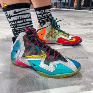 朵朵安 免運 Nike LeBron 11中幫 LBJ11 詹姆斯11代 男子 防滑耐磨 實戰籃球鞋 配色齊全