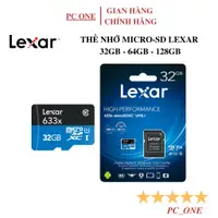 在飛比找蝦皮購物優惠-Micro SD Lexar 32GB - 64GB - 1