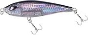 Alwonder Inshore Twitchbait Slow Sinking Lure, 4.5" Darting Performance Twitch Bait Fishing Lure Jerkbait Fishing Plug Ideal for Snook, Striped Bass, Sea Trout, Redfish