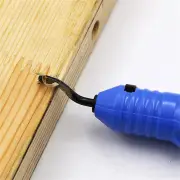 Deburring Tool Kit with 10 Extra Blades and 1 Handle Alloy Burr Removal Tool Multifunctional Burr Edges Removing Hand To