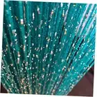 2 Pack 39 x 79 Inch String Curtains for Doorways Room Divider Curtains Blue