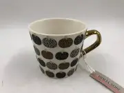 Thalia Sodi Porcelain 18oz Pumpkin Coffee Mug with Gold Handle CC02B05032