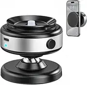 [Jkoailiwi] 360 Adjustable Vacuum Magnetic Phone Holder, Hands-Free Stable Anti-Shake Electric Suction Cup Phone Mount, Magnetic Phone Holder for Car Vlogging Travel, for Magsafe iPhone 16e 16 Pro Max