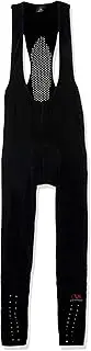 [Vangard] Long Bibs Cycling Super Roubaix Long Bibs, Black, Small