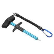 Fishing Hook Remover, Metal Squeeze-Out Removal Device, Blue