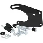 Aeroflow Ford Windsor Power Steering Ford Bracket Saginaw Pump Blac - AF64-4013BLK