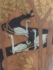 SWANS Vintage Tapestry Canvas by Ropi Atelier Very Hard to Find