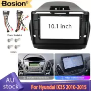 10.1'Head Unit Car Radio Stereo Fascia Mask Frame&Cable For Hyundai IX35 2010-15