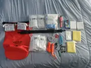 Disaster Emergency Survival Kit Bug Out Bag Camping Hurricane 2 person 130 piece
