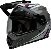 Bell MX-9 Adventure MIPS Alpine, adventure helmet , color: Dark Grey/Black , size: L