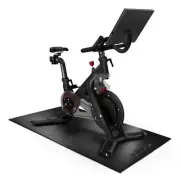 Spin Shield Pro Fitness Mat - 6mm Thick, 30” x 60”, Non-Slip Exercise Mat for