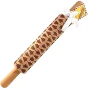 Boutique CHRISTMAS TREE Wooden Embossed Cookie Large ROLLING PIN NWT New