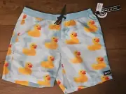NEFF Ducky Glacier Volley Shorts Medium