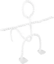 BRIGHTFUFU Movable Doll Skeleton Kit Plastic Doll Frame for Crafting Doll Accessories for Dolls for DIY Doll Making and Creative Projects