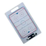 Ice Hockey Coaching Boards Teaching Assistant Game Strategy Tactic Clipboard