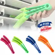 Groove Microfibre Brush Pronged Washable Duster Window Blind Cleaner Blinds