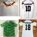 德國復古 1990 年頂級品質足球球衣德國
