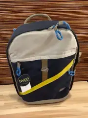 Kelly Moore Organizer Camera Backpack Nylon Blue 19” Length