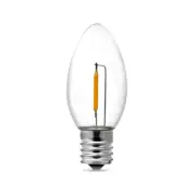 C9 LED Christmas Light Bulbs 0.6 Watt E17 Base 7 Watt Equivalent Night Light