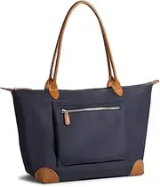 [Doris&Jacky] Tote Bag For Women Large Lightweight Leather Nylon Work Shoulder Bag And Foldable Travel Purse