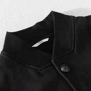 【巴黎精品】棉麻外套休閒夾克-工裝針織寬鬆棒球領男外套a1bu75